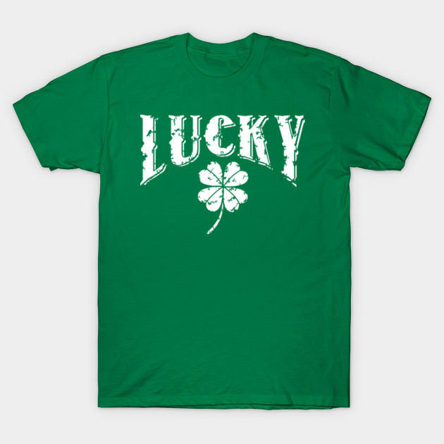 Vintage LUCKY 4 Four Leaf Clover St. Patrick's Day Gift